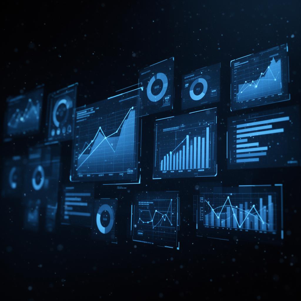 Analytics dashboard visualization